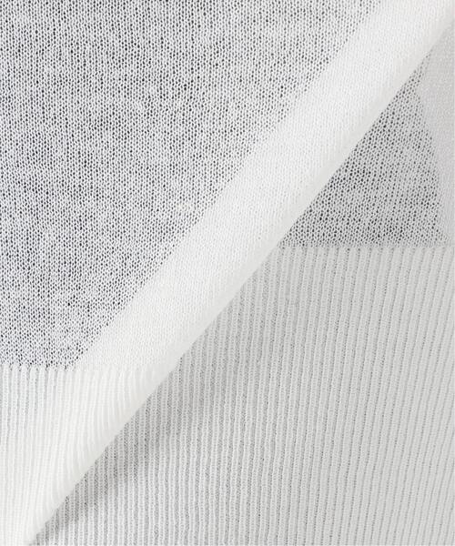 B.C STOCK(ベーセーストック)の「《追加》シアーVネックカーディガン(カーディガン/ボレロ・レディース・ホワイト/ブラック/グリーン・FREE)」の11枚目の写真