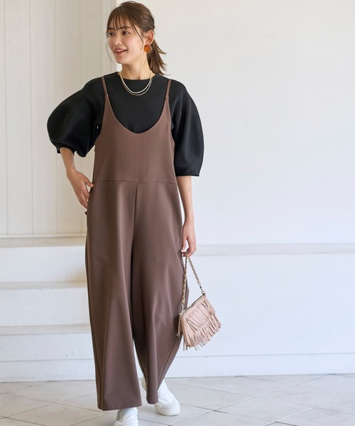 セール】バックフリルオールインワン（サロペット/オーバーオール