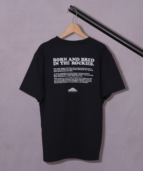 MOUNTAIN SMITH（マウンテンスミス）の「【 MOUNTAIN SMITH / マウンテンスミス 】 ブランド ロゴ グラフィック キノコ プリント Tシャツ MS0-00M-221024（Tシャツ/カットソー・メンズ・ホワイト/ブラック・L/XL/M/S）」の5枚目の写真