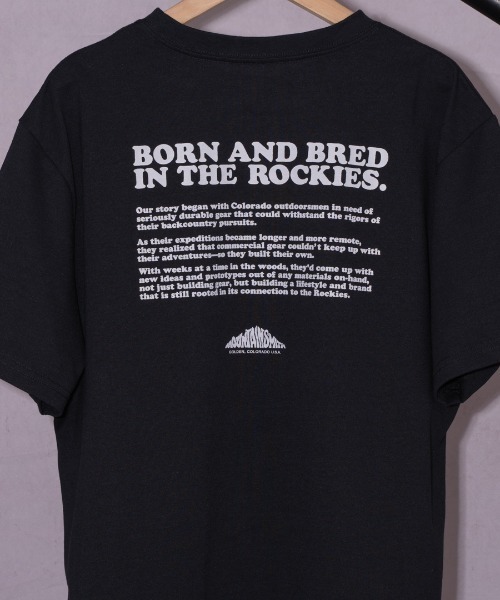 MOUNTAIN SMITH（マウンテンスミス）の「【 MOUNTAIN SMITH / マウンテンスミス 】 ブランド ロゴ グラフィック キノコ プリント Tシャツ MS0-00M-221024（Tシャツ/カットソー・メンズ・ホワイト/ブラック・L/XL/M/S）」の8枚目の写真