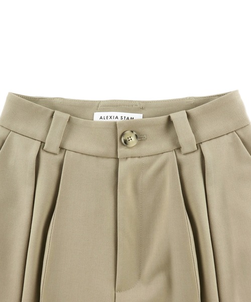 セール】Wide Tuck Pants /ワイドタックパンツ（その他パンツ