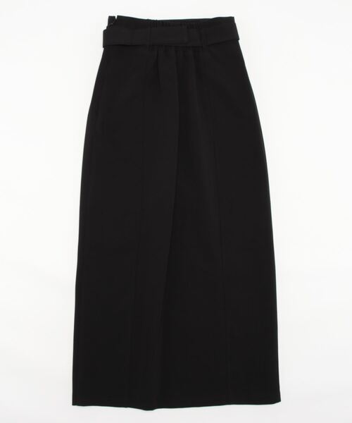 archives(アルシーヴ)の「ベルト付スリットタイトスカート(スカート・レディース・ブラック/ブルー/アイボリー/モカ・MEDIUM)」の5枚目の写真