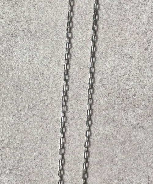 CIAOPANIC（チャオパニック）の「スクエアチェーンネックレス（ネックレス・メンズ・シルバー・FREE）」の5枚目の写真