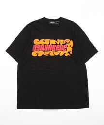 T-SHIRT /WAVE LOGO SLOUCH TEE /SLOUCH FIT /WASH /0221