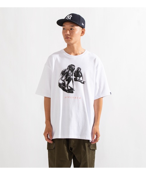 APPLEBUM（アップルバム）の「"Summertime" T-shirt（Tシャツ/カットソー・メンズ・ホワイト・X-LARGE/XX-LARGE/MEDIUM/LARGE/SMALL）」の4枚目の写真