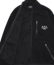 A.P.C. アーペーセー フリース ブラック Sサイズ 68224652_b_02_215.jpg