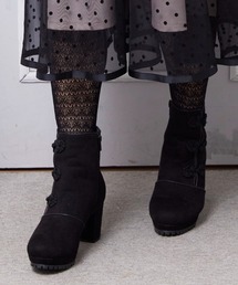 チャイナ釦ブーツ