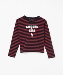 To b. by agnes b.（トゥービーバイアニエスベー）の「WT31 TS モダンガールボーダーTシャツ（Tシャツ/カットソー）」