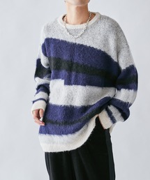 Lui's | グラデーションボーダーニット(ニット/セーター)