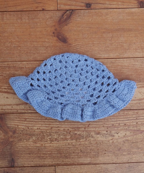 fig Ｌondon（フィグロンドン）の「sheep HT（ハット・レディース・ベージュ/キナリ/サックスブルー・FREE）」の5枚目の写真