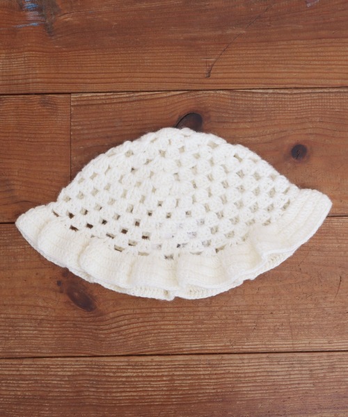 fig Ｌondon（フィグロンドン）の「sheep HT（ハット・レディース・ベージュ/キナリ/サックスブルー・FREE）」の6枚目の写真