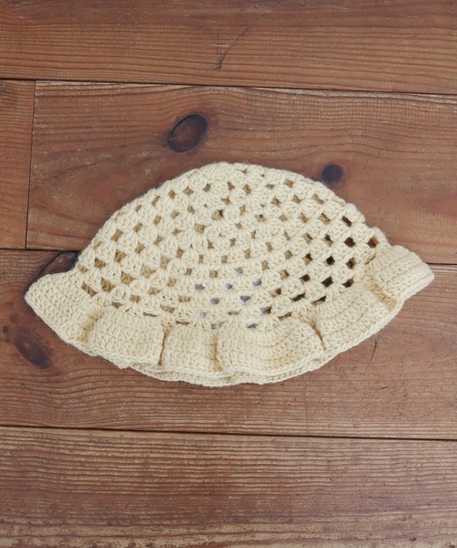 fig Ｌondon（フィグロンドン）の「sheep HT（ハット・レディース・ベージュ/キナリ/サックスブルー・FREE）」の4枚目の写真