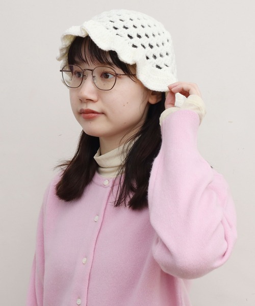 fig Ｌondon（フィグロンドン）の「sheep HT（ハット・レディース・ベージュ/キナリ/サックスブルー・FREE）」の7枚目の写真