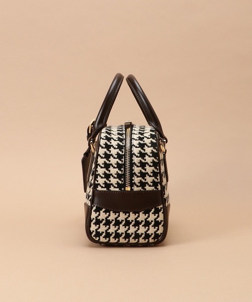 Samantha Thavasa（サマンサタバサ）の「サマンサ ピエドプル ボストンバッグ 大サイズ（ハンドバッグ・レディース・ダークブラウン/ワインレッド/プラム・FREE）」の12枚目の写真