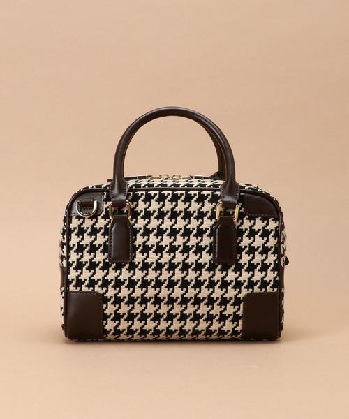 Samantha Thavasa（サマンサタバサ）の「サマンサ ピエドプル ボストンバッグ 大サイズ（ハンドバッグ・レディース・ダークブラウン/ワインレッド/プラム・FREE）」の8枚目の写真