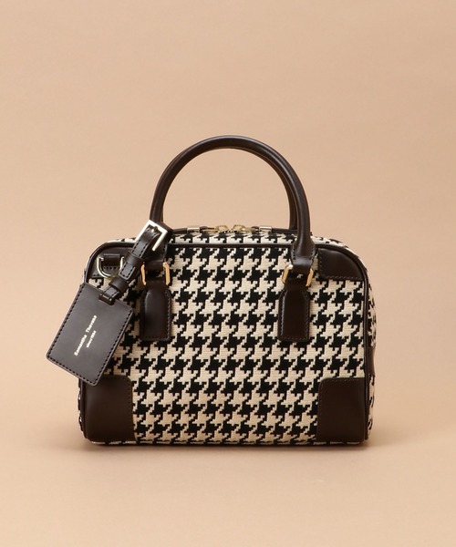 Samantha Thavasa（サマンサタバサ）の「サマンサ ピエドプル ボストンバッグ 大サイズ（ハンドバッグ・レディース・ダークブラウン/ワインレッド/プラム・FREE）」の14枚目の写真