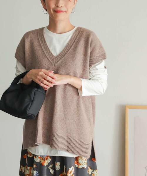 新品 かぐれ ハミルトン ウール ニット ベスト ベージュ アーバンリサーチ 新品タグ付 かぐれ ハミルトンウールニットベスト アーバンリサーチ