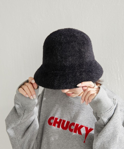 PAPILLONNER（パピヨネ）の「シャギークローシュハット/PAPILLONNER/パピヨネ（ハット・レディース・ブラック/モカ・FREE）」の13枚目の写真