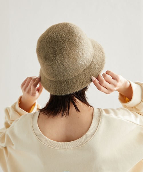 PAPILLONNER（パピヨネ）の「シャギークローシュハット/PAPILLONNER/パピヨネ（ハット・レディース・ブラック/モカ・FREE）」の22枚目の写真