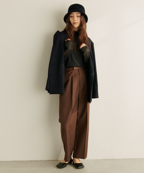 PAPILLONNER（パピヨネ）の「シャギークローシュハット/PAPILLONNER/パピヨネ（ハット・レディース・ブラック/モカ・FREE）」の18枚目の写真