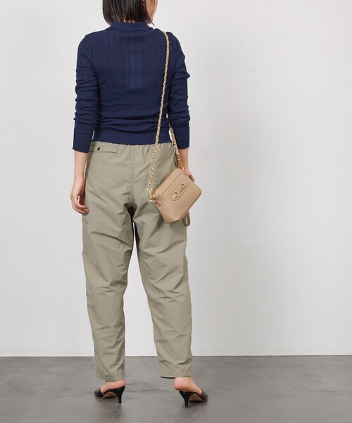 Aresense（アーセンス）の「Adriana Kay/アドリアナケイ ポロニットソー（ニット/セーター・レディース・ナチュラル/ブルー/ネイビー/パープル・ﾌﾘ-）」の8枚目の写真