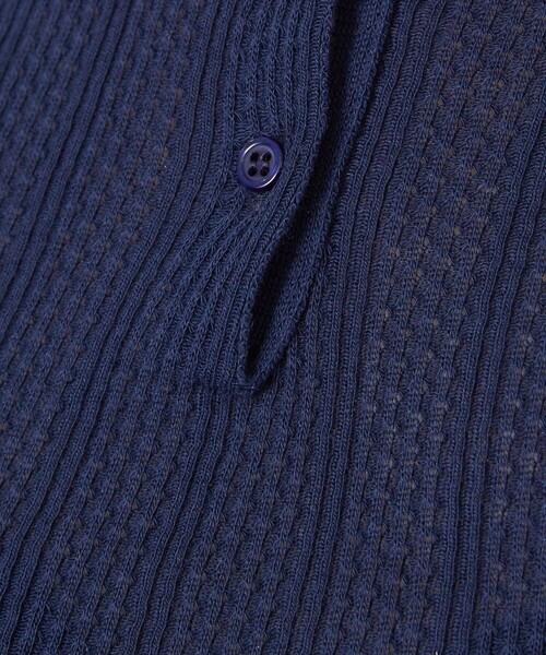 Aresense（アーセンス）の「Adriana Kay/アドリアナケイ ポロニットソー（ニット/セーター・レディース・ナチュラル/ブルー/ネイビー/パープル・ﾌﾘ-）」の12枚目の写真