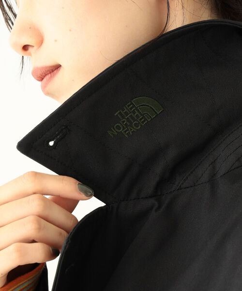 THE NORTH FACE（ザノースフェイス）の「THE NORTH FACE PURPLE LABEL × BEAMS BOY / 別注 ステンカラーコート 22FW（ステンカラーコート・レディース・ブラック/ベージュ/ブルー・SMALL/MEDIUM）」の10枚目の写真