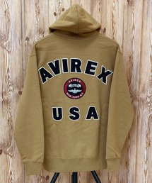 AVIREX（アヴィレックス）の「バーシティ ロゴ スウェットZIPパーカー（パーカー）」