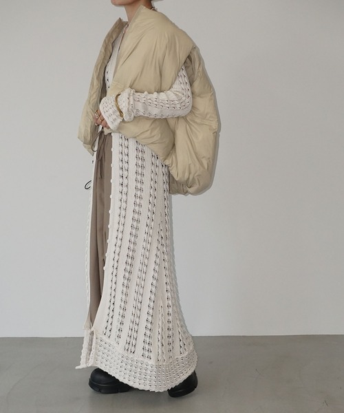 セール】ラウンドボリューム ダウンベスト chw22a115（ダウンベスト