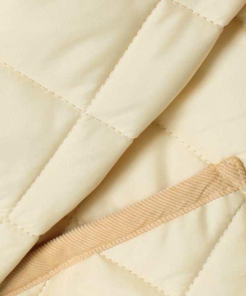 Traditional Weatherwear（トラディショナルウェザーウェア）の「【Traditional Weatherwear】別注WAVERLY TW BF SHORT（ブルゾン・レディース・ブラック/アイボリー・34/32）」の12枚目の写真