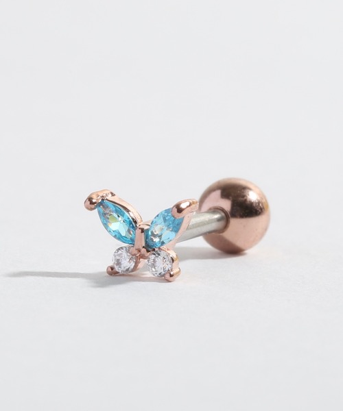 Peony(ピオニー)の「【Peony】/キュービックジルコニア バタフライ ミニスタッドピアス(ピアス(片耳用)・レディース・シルバー系その他3/ゴールド系その他6/シルバー系その他/ゴールド系その他/シルバー系その他2/シルバー系その他4/ゴールド系その他5/ゴールド系その他7/ゴールド系その他2/ゴールド系その他3/ゴールド系その他4/ゴールド系・FREE)」の12枚目の写真