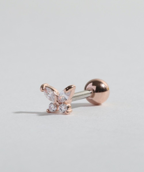Peony(ピオニー)の「【Peony】/キュービックジルコニア バタフライ ミニスタッドピアス(ピアス(片耳用)・レディース・シルバー系その他3/ゴールド系その他6/シルバー系その他/ゴールド系その他/シルバー系その他2/シルバー系その他4/ゴールド系その他5/ゴールド系その他7/ゴールド系その他2/ゴールド系その他3/ゴールド系その他4/ゴールド系・FREE)」の10枚目の写真