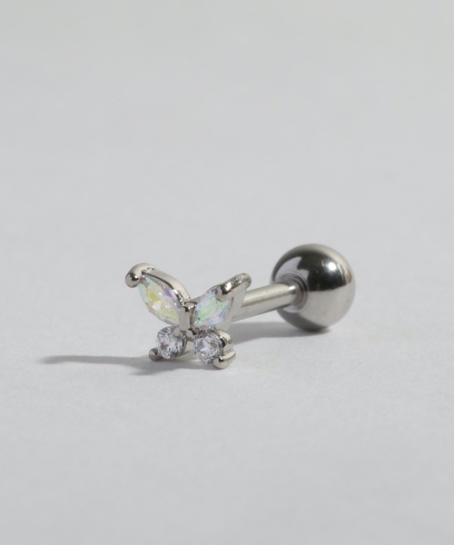 Peony(ピオニー)の「【Peony】/キュービックジルコニア バタフライ ミニスタッドピアス(ピアス(片耳用)・レディース・シルバー系その他3/ゴールド系その他6/シルバー系その他/ゴールド系その他/シルバー系その他2/シルバー系その他4/ゴールド系その他5/ゴールド系その他7/ゴールド系その他2/ゴールド系その他3/ゴールド系その他4/ゴールド系・FREE)」の17枚目の写真