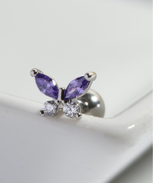 Peony(ピオニー)の「【Peony】/キュービックジルコニア バタフライ ミニスタッドピアス(ピアス(片耳用)・レディース・シルバー系その他3/ゴールド系その他6/シルバー系その他/ゴールド系その他/シルバー系その他2/シルバー系その他4/ゴールド系その他5/ゴールド系その他7/ゴールド系その他2/ゴールド系その他3/ゴールド系その他4/ゴールド系・FREE)」の20枚目の写真