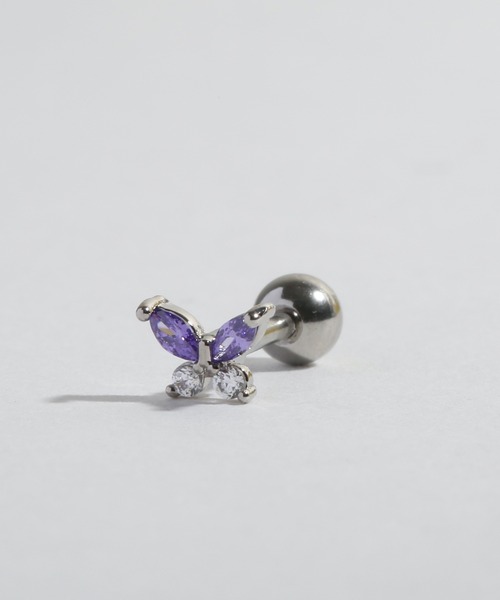 Peony(ピオニー)の「【Peony】/キュービックジルコニア バタフライ ミニスタッドピアス(ピアス(片耳用)・レディース・シルバー系その他3/ゴールド系その他6/シルバー系その他/ゴールド系その他/シルバー系その他2/シルバー系その他4/ゴールド系その他5/ゴールド系その他7/ゴールド系その他2/ゴールド系その他3/ゴールド系その他4/ゴールド系・FREE)」の21枚目の写真