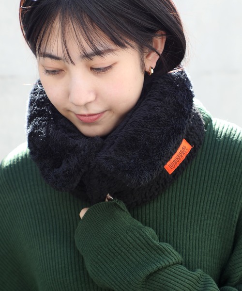専用♥お年玉超特価♥みかん♥超肉厚⭐ゆったり大人☆Wボア★ネックウォーマー⭐ UNIVERSAL OVERALL（ユニバーサルオーバーオール）の「【UNIVERSAL