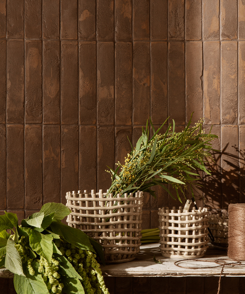 ファームリビング　セラミックバスケット お取り寄せ】Ferm Living (ファームリビング) Ceramic Basket
