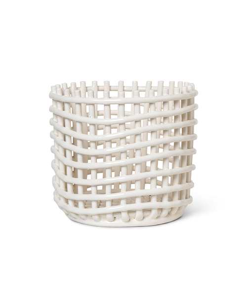ファームリビング　ferm LIVING セラミックバスケット　スモール Ferm Living｜【国内在庫あり】Ceramic Basket（セラミック