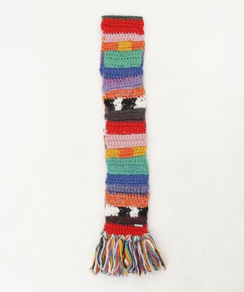 DSQUARED2 マフラー Tape Knit Scarf D SQUARED2(ディースクエアード) マフラー(メンズ) - 海外通販の