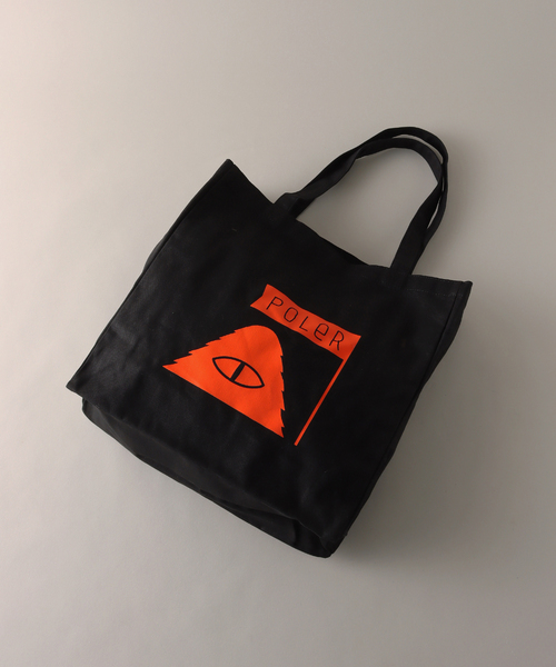JOURNAL STANDARD relume(ジャーナルスタンダード レリューム)の「【POLeR / ポーラー】 US POLER TOTE(ショルダーバッグ・メンズ・ブラック/アイボリー・FREE)」の2枚目の写真