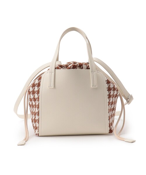 OPAQUE.CLIP（オペークドットクリップ）の「◆コンビ巾着ミドルトートバッグ【2WAY】（トートバッグ・レディース・ベージュ系1/ブラック系1/ブラック系・00）」の9枚目の写真