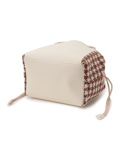 OPAQUE.CLIP（オペークドットクリップ）の「◆コンビ巾着ミドルトートバッグ【2WAY】（トートバッグ・レディース・ベージュ系1/ブラック系1/ブラック系・00）」の10枚目の写真