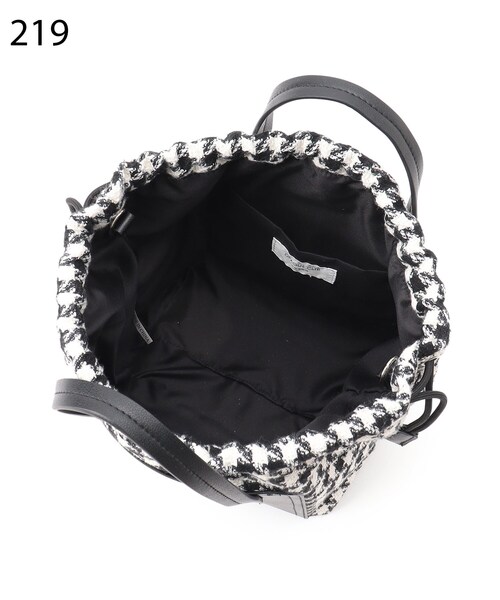 OPAQUE.CLIP（オペークドットクリップ）の「◆コンビ巾着ミドルトートバッグ【2WAY】（トートバッグ・レディース・ベージュ系1/ブラック系1/ブラック系・00）」の12枚目の写真