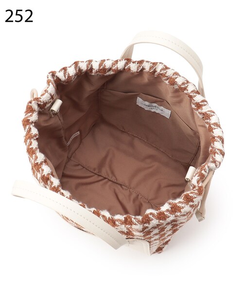 OPAQUE.CLIP（オペークドットクリップ）の「◆コンビ巾着ミドルトートバッグ【2WAY】（トートバッグ・レディース・ベージュ系1/ブラック系1/ブラック系・00）」の13枚目の写真