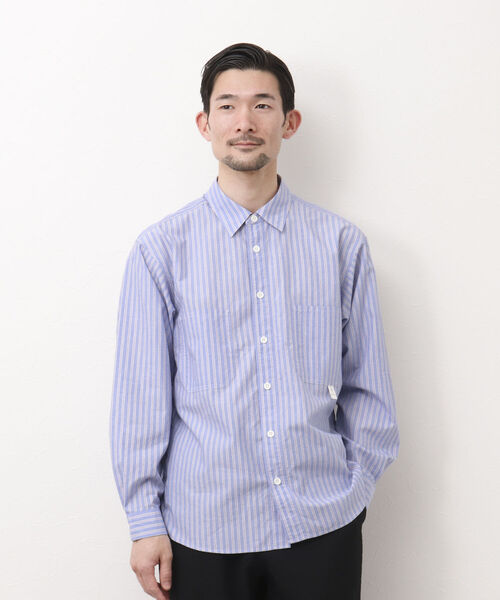 NOLLEY'S goodman（ノーリーズグッドマン）の「WORK SHIRT ワークシャツ レギュラーシャツ（シャツ/ブラウス・メンズ・ネイビー/ピンク/イエロー/ブルー・S/M/L）」の22枚目の写真