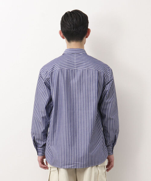 NOLLEY'S goodman（ノーリーズグッドマン）の「WORK SHIRT ワークシャツ レギュラーシャツ（シャツ/ブラウス・メンズ・ネイビー/ピンク/イエロー/ブルー・S/M/L）」の21枚目の写真