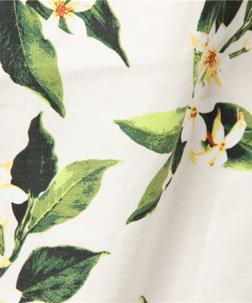 B:MING by BEAMS(ビーミングバイビームス)の「<InRed 6月号掲載>ビーミング by ビームス / ボタニカルプリント ブラウス(シャツ/ブラウス・レディース・オフホワイト/ネイビー・MEDIUM/SMALL)」の7枚目の写真