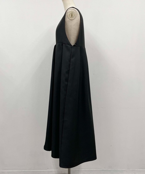 PICCIN(ピッチン)の「【WEB限定】タックフレアワンピース(ワンピース・レディース・ブラック/オフホワイト・M/L)」の8枚目の写真