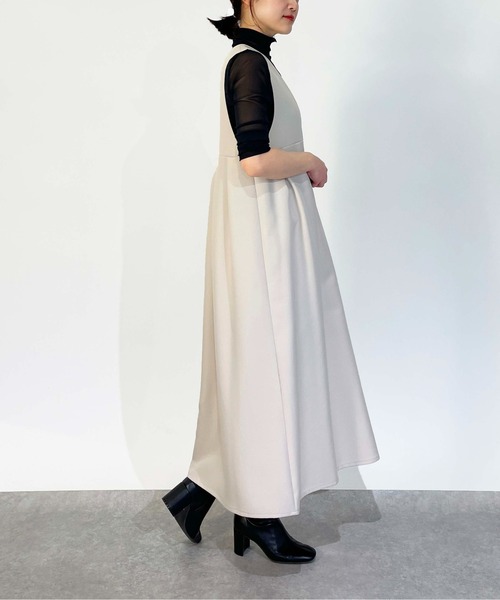 PICCIN(ピッチン)の「【WEB限定】タックフレアワンピース(ワンピース・レディース・ブラック/オフホワイト・M/L)」の18枚目の写真