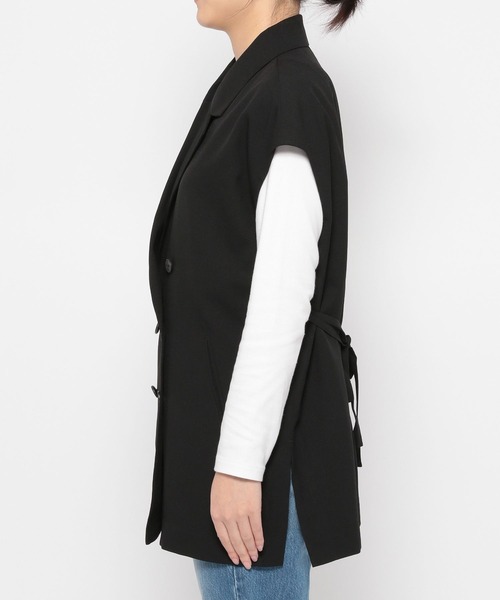 LOWRYS FARM（ローリーズファーム）の「アムンゼンボリュームベスト　174733（その他アウター・レディース・ブラック/カーキ/アイボリー・FREE）」の18枚目の写真